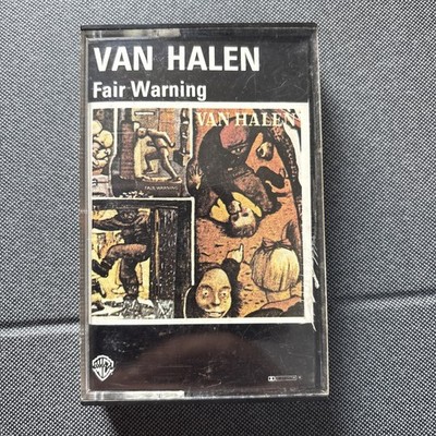 VAN HALEN - FAIR WARNING - 1981 Cassette Paper labels