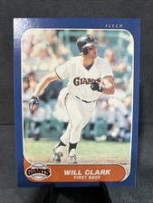 1986 Fleer Update Baseball #U-25 Will Clark RC Rookie Card San Francisco Giants. rookie card picture