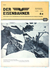 Bundesbahn - Kursbuch - Fachzeitschrift - Der Eisenbahner Heft April 1964