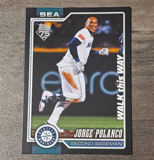 Topps Celebration 2026 WALK this WAY Jorge Polanco Black 05/10 Case Hit SSP