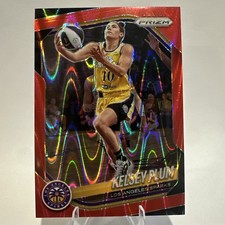 2025 Panini Prizm WNBA #59 Kelsey Plum - Red Seismic /249