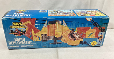 1987 Kenner Sky Commanders Rapid Deployment Vehicle Boxed Complete Sealed Boxed