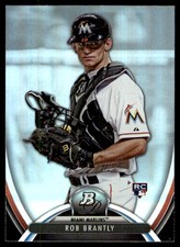 Rob Brantly 2013 Bowman Platinum #50 Marlins MLB READ FREE SHIPPING AutographDen