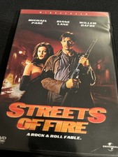 Streets of Fire DVD Michael Par  1984 widescreen Diane Lane Willem DeFoe