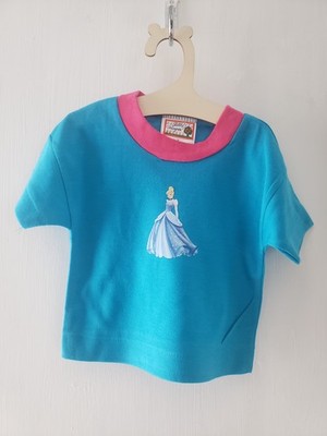 Baby Mädchen T-Shirts Kurzarm Einheitsgröße 3-6 Monate mehrere Designs & Farben