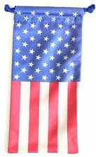 Microfiber Drawstring Eyeglasses  Sunglasses Pouch Bag USA Flag 175-0810
