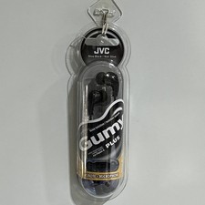 JVC Black Gumy Plus In-ear Headphones with Remote & Microphone Noise Isolation