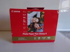 Canon PP-201 Photo Paper Plus Glossy II, 4x6 inch - 400 Total Sheets!