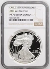 2011 W Proof American Silver Eagle NGC PF70 UCAM Brown Label - A617