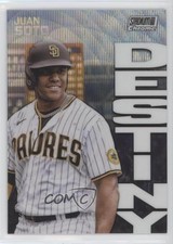 2022 Topps Stadium Club Chrome Dynasty and Destiny Wave Refractor Juan Soto 0ut