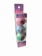 Disney Princess bath bombs 3pc Surprise 1 Ring Bath Fizzers Cucumber Melon 40g