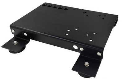 #ad Pressure Washer Skid Plate Frame Black Painted Steel with Rubber Feet 10amp;#8221 $174.23
