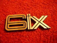 2005 2006 2007 2008 2009 Ford Mustang 6cyl Six Fender Emblem Nameplate 2005 2006 2007 2008 2009 Ford Mustang 6cyl Six Fender Emblem Nameplate