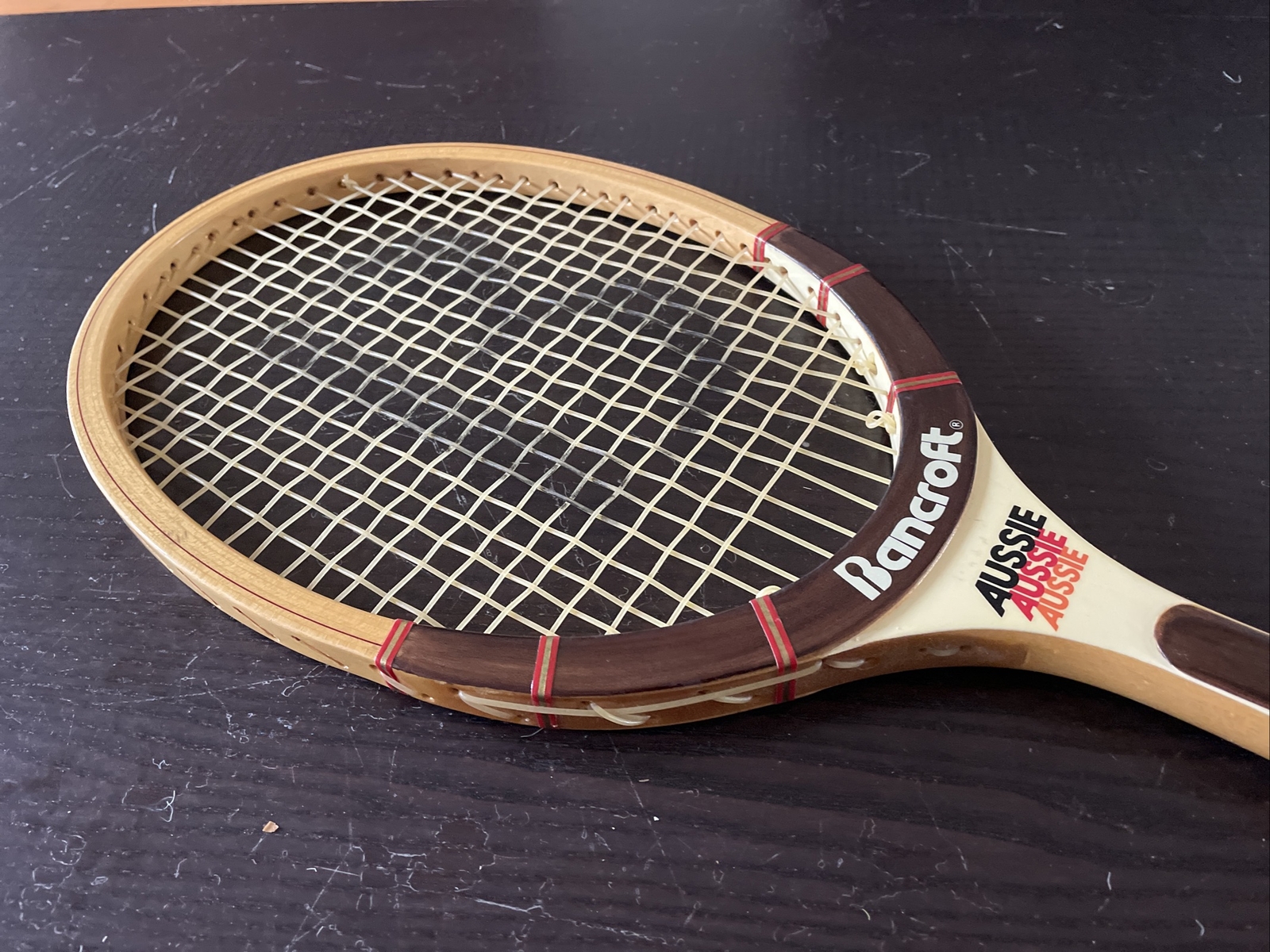 Bancroft Aussie Tennis Racquet Grip 4 3/8” Vintage EXC | eBay