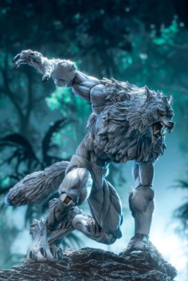 MU-FP002W 1/12 White Werewolf Veteran William Action Figure Model
