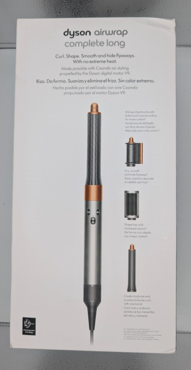 Dyson Airwrap Multi Styler Complete Long Nickel/Copper OPEN BOX | eBay
