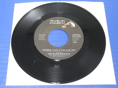 The Blow Monkeys - Digging Your Scene (U.S. Mix)  U.K. Mix -80s Synth-Pop 45 VG+