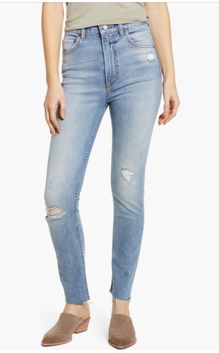 NEW Boyish The Zachary High Rise Skinny Jeans in Penny Serenade Size 27