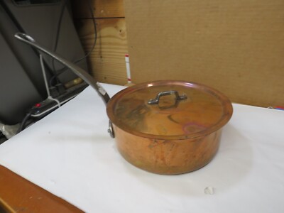 VTG BAUMALU FRENCH TIN LINED COPPER SAUCE PAN