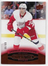 15/16 UPPER DECK OVERTIME RED PARALLEL Hockey /99 (#1-180) U-Pick From List