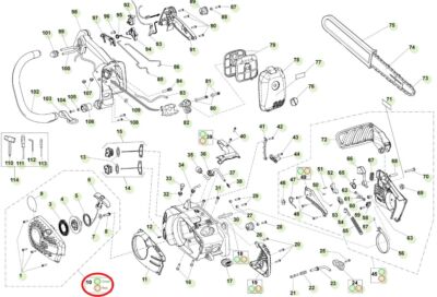 Kit Start Rot (2008- >) Original Active Kettensäge 39.39 036176