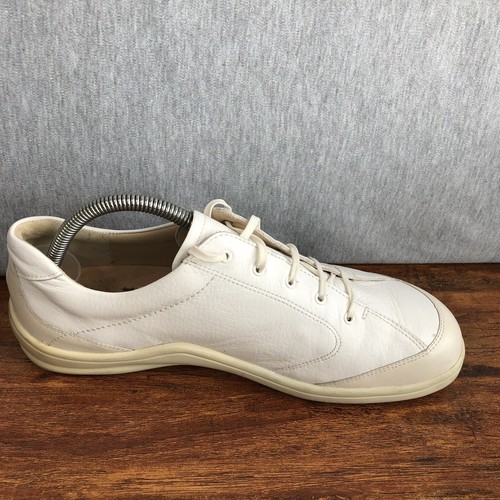 Finn Comfort Women Size 42 US 11 Sneakers White Leather Lace Up Shoes Germany - Picture 8 of 10