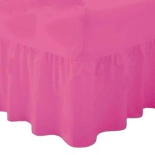 Fitted Valance Sheet Non Iron Easy Care Sheets Single, Double, King, Super King