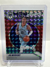 2020-21 Ja Morant Panini Mosaic Men Of Mastery Red Mosaic Prizm
