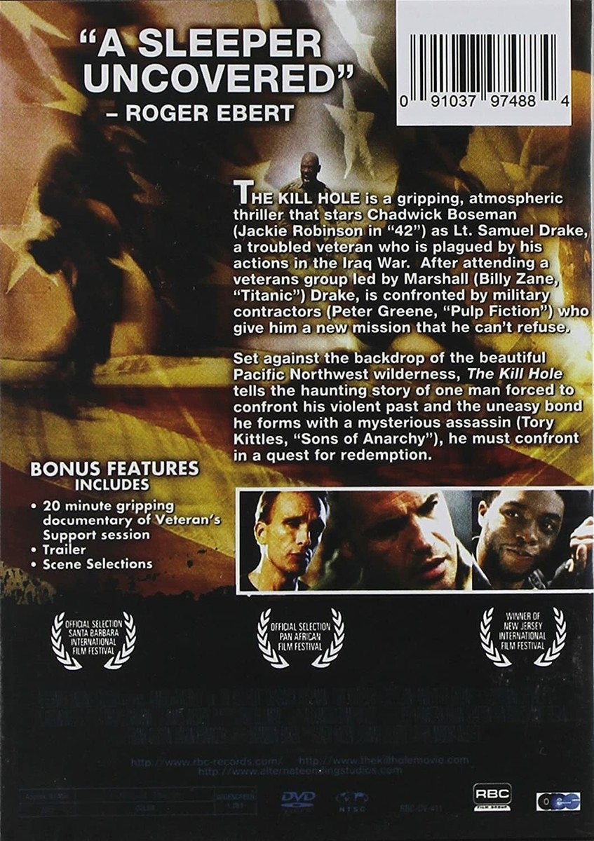 THE KILL HOLE (DVD) NIB GET IT FAST AND FUN ! CHADWICK BOSEMAN | eBay