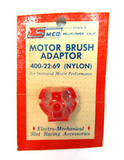 1960's Simco 400-22 MOTOR BRUSH ADAPTOR Nylon 1:24 1:32 slot cars Mint on card