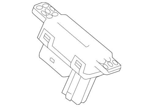 Controlador de bujías de precalentamiento para Land Rover Range Rover 2016-2021 (P/N LR084649)