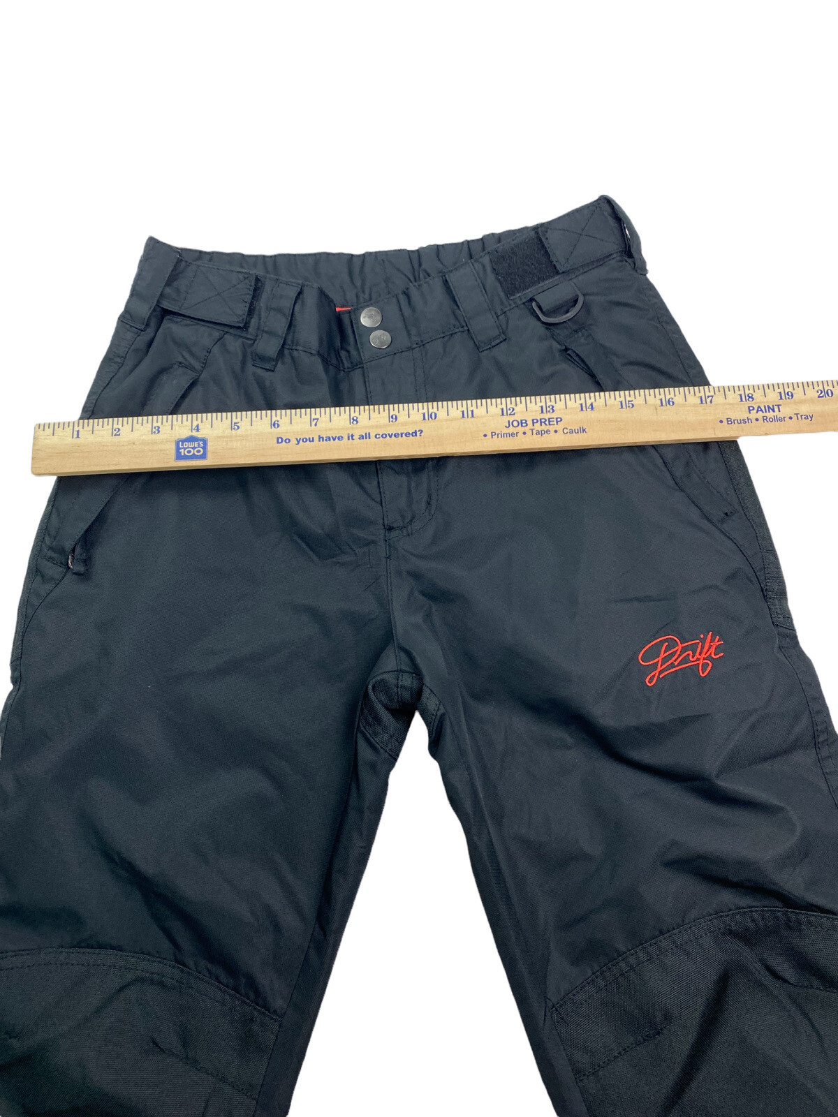 Drift Insulated Ski Snow Pants Size Medium Black  Girl's Very Nice Snowboard Ski