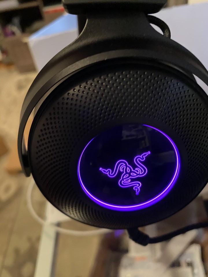 Razer Kraken V3 HyperSense Gaming Headset for PC /MAC/ PS - Black - USB ...