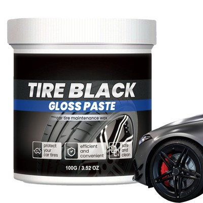 Tire Coating Spray Gloss Hydrophobic Sealant Wax Car Auto Shine For Black Wheel