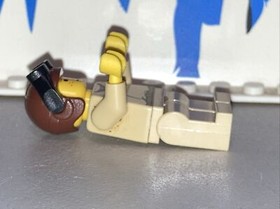 ERROR Lego Star Wars Anakin Skywalker Minifigure sw0007 Naboo Fighter 7141 BROWN