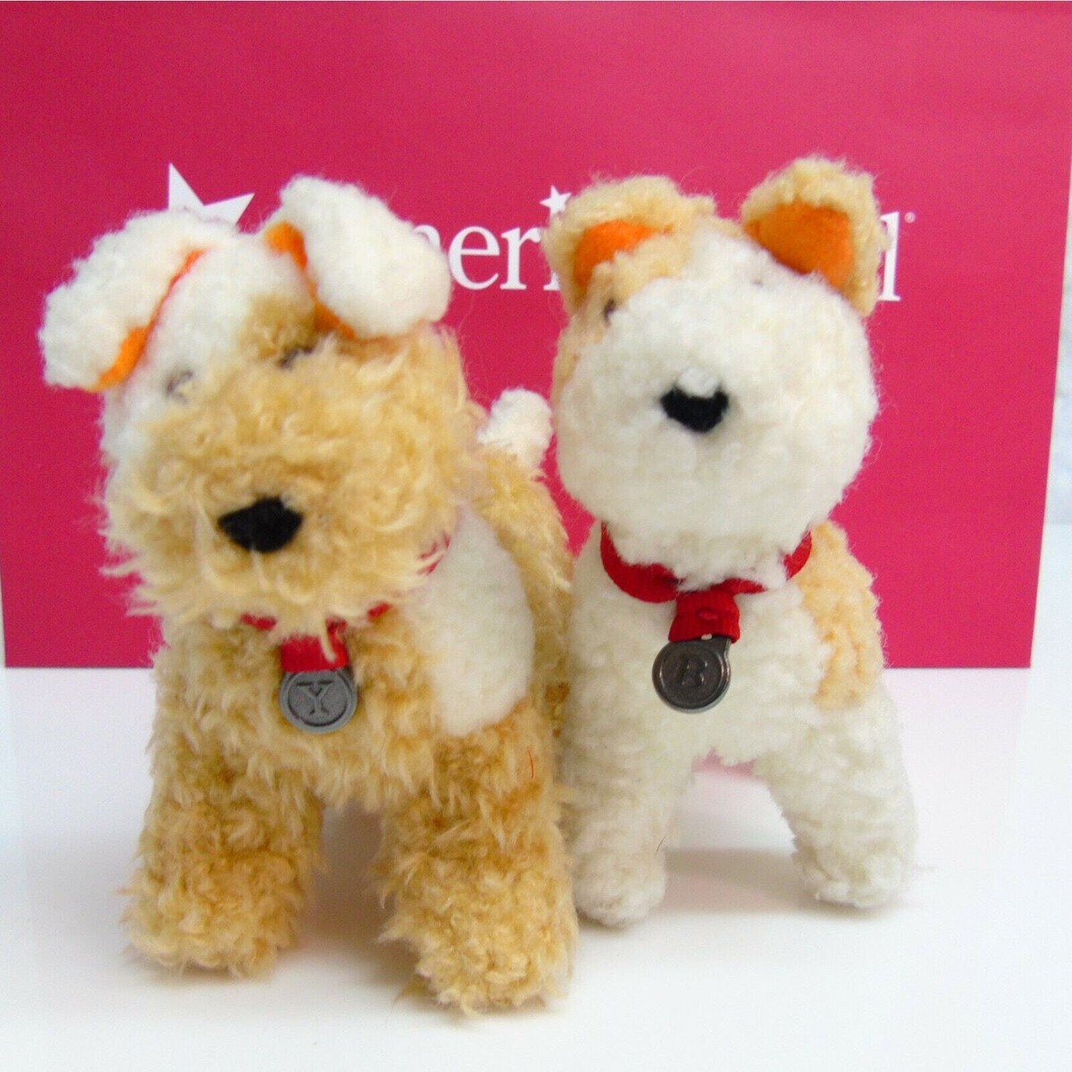 American Girl Doll Emilys Yank & Molly's Bennett Terrier Puppy Dog