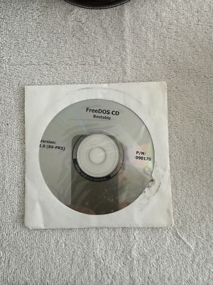 FreeDOS CD Bootable V1.0 (B9-PR5) P/N:090170 | eBay