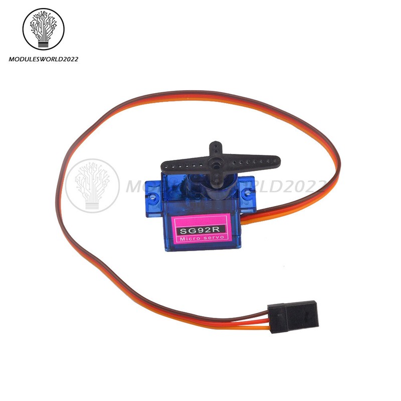 SG92R Digital Micro Servo Motor Set 4.8V-6V 180° for RC Airplane Helicopter Car