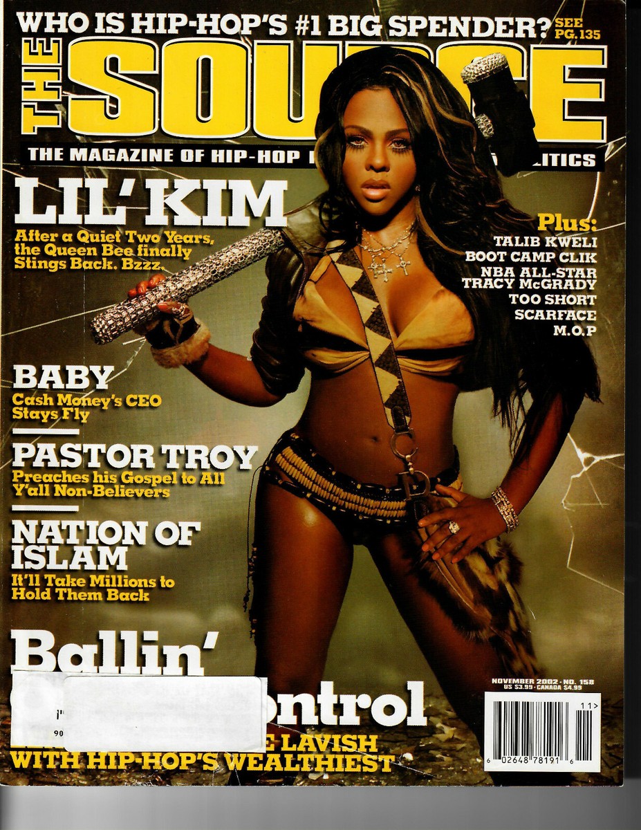 The SOURCE Magazine #158 November 2002 Lil Kim Baby Cash Money
