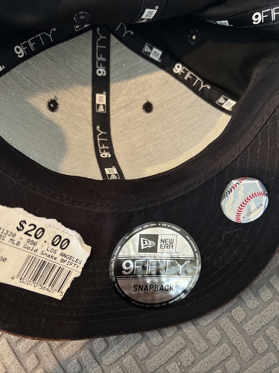 New Era LAドジャース BLACK snake 59FIFTY Black Snake ロサンゼルス・ドジャース ブラック