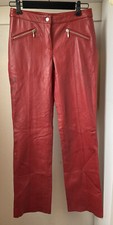 Wilsons Maxima leather red pants size 2