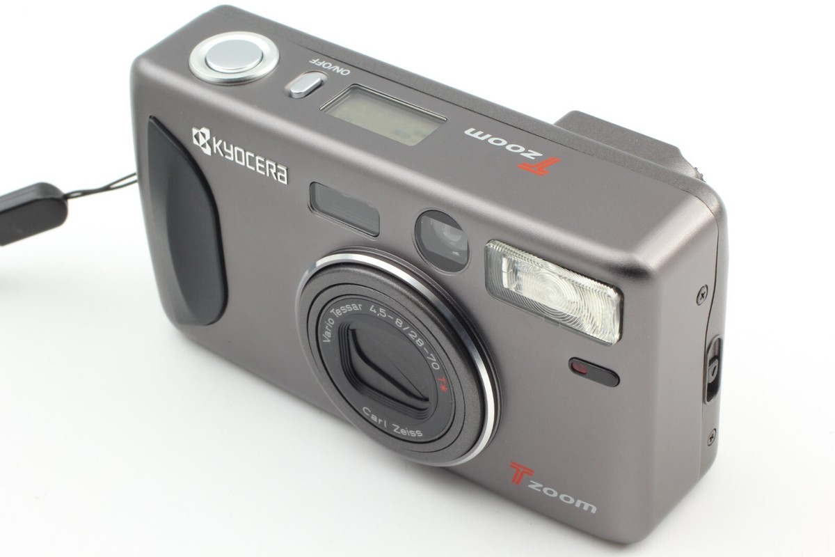 Top Mint】 Kyocera T Zoom Yashica T4 T 4 Point Shoot 35mm