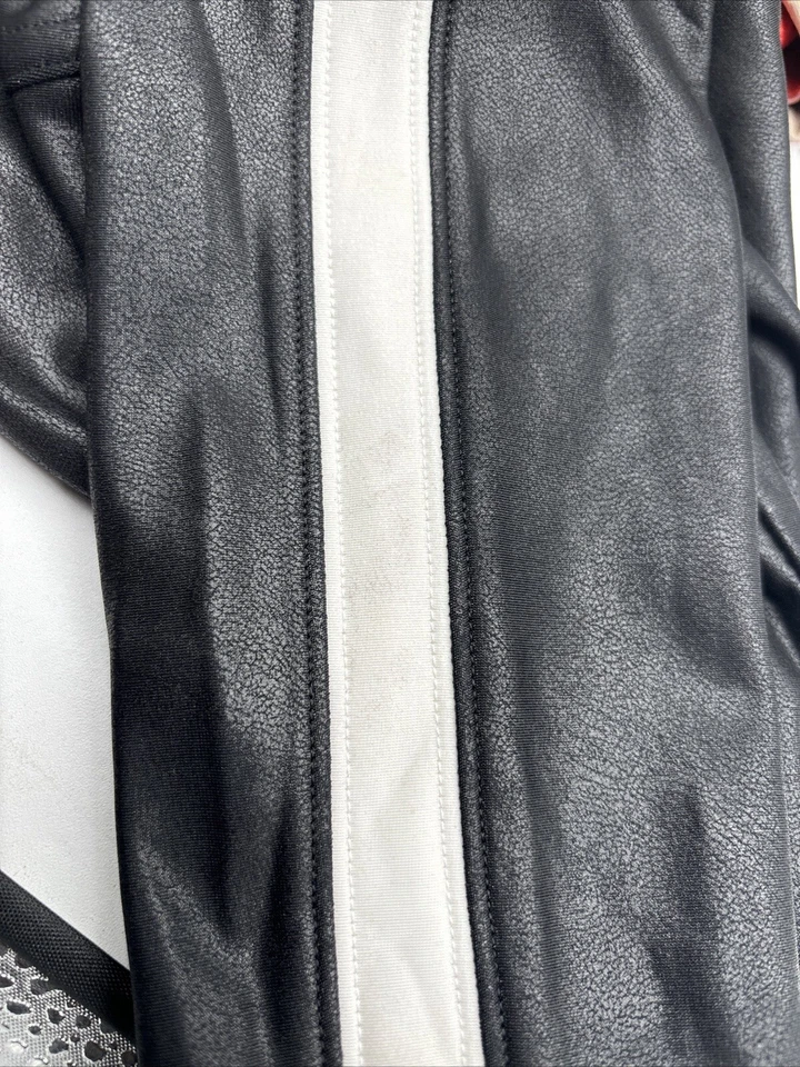 Leggings para mujer NWD SPANX con rayas laterales, negros talla S Foto 3 de 4