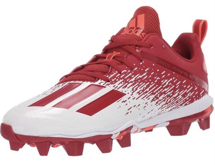 adidas KOBELCO Steelers J/X0 (2XL) 赤 Mens Soccer Cleats - adidas F5 FG - Firm Ground - Solar Red