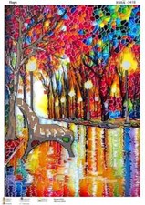 Bead Embroidery Kit Needlepoint Beading Beadwork DIY color park