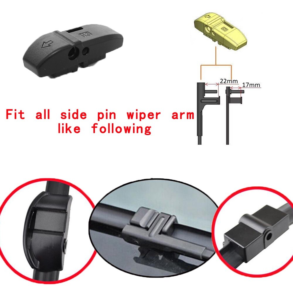 For Volkswagen VW Golf MK4 MK 5 V GTI 19972007 Windshield Car Wipers