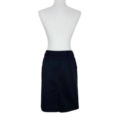 ワンピース BURBERRY Women Mid Skirts 8054439 A1189 BLACK Burberry London Women's Black Minimalist Straight Boss