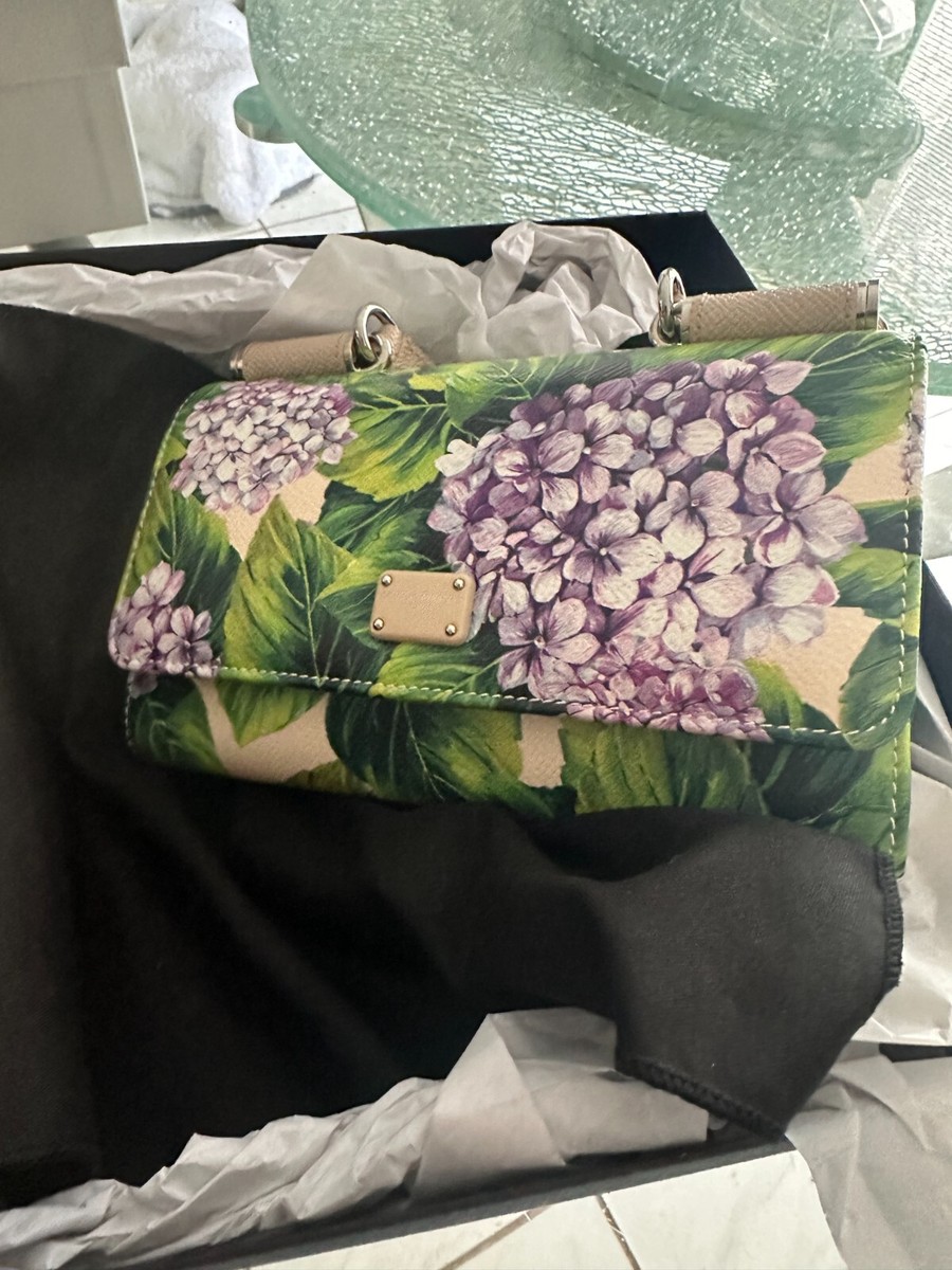 【DOLCE&GABBANA】ミニ デボーション クロスボディバッグ Dolce Gabbana - DOLCE & GABBANA Mini Hydrangea Floral