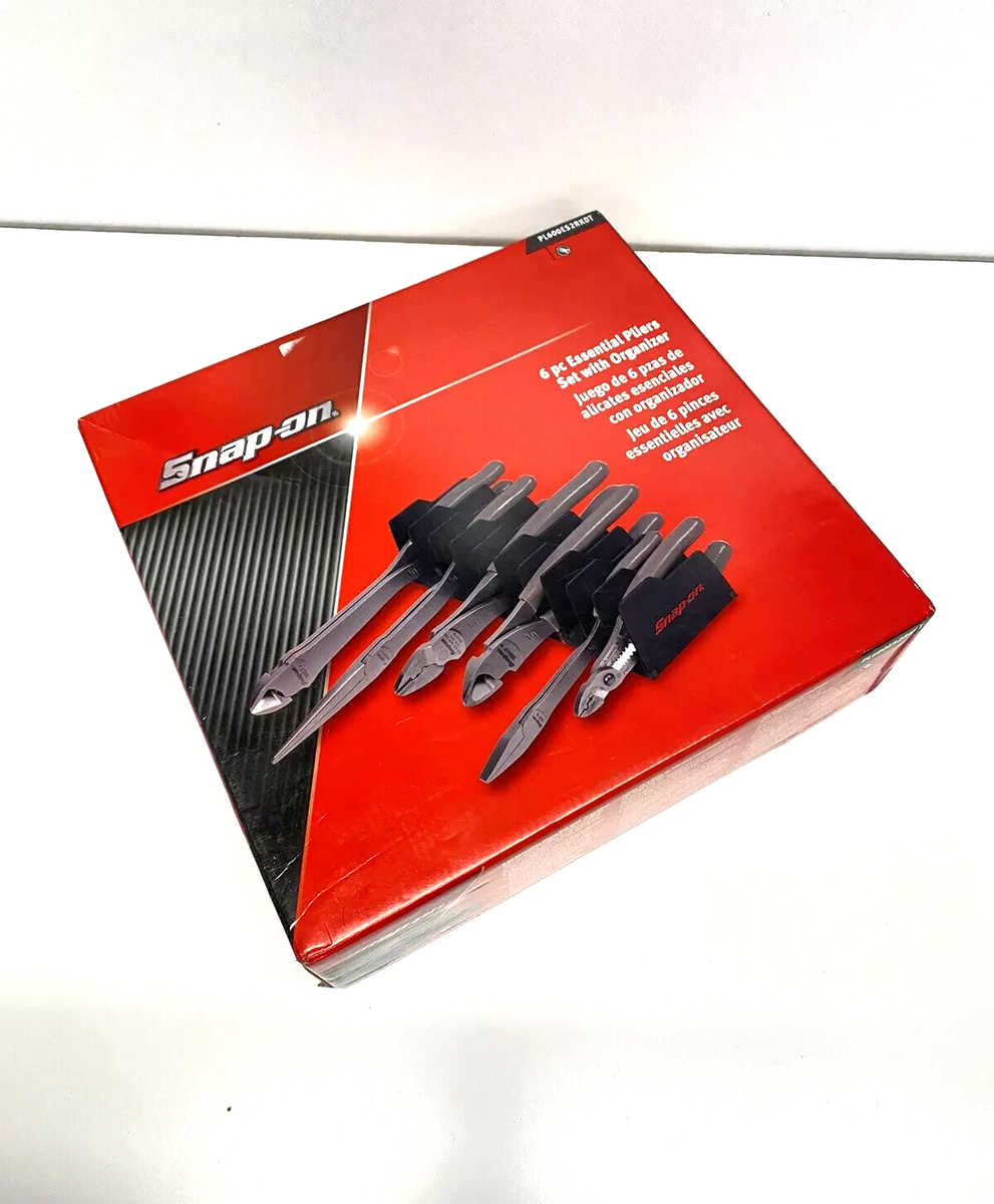 SNAP ON PL600ES2RK DT DARK TITANIUM 6pc Pliers/Cutters/Crimper Set