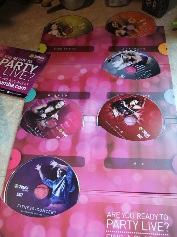 Zumba Fitness Exhilarate 6 DVD * Join The Party * Plus Toner Sticks